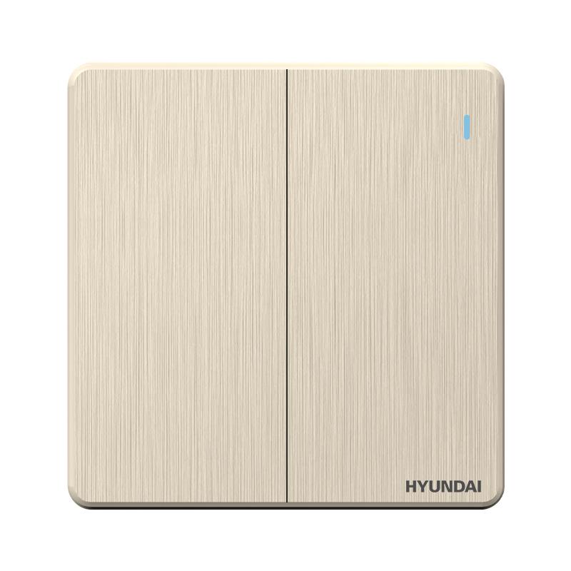 2 Gang 1 Arah switch&2 Gang 2 Arah switch