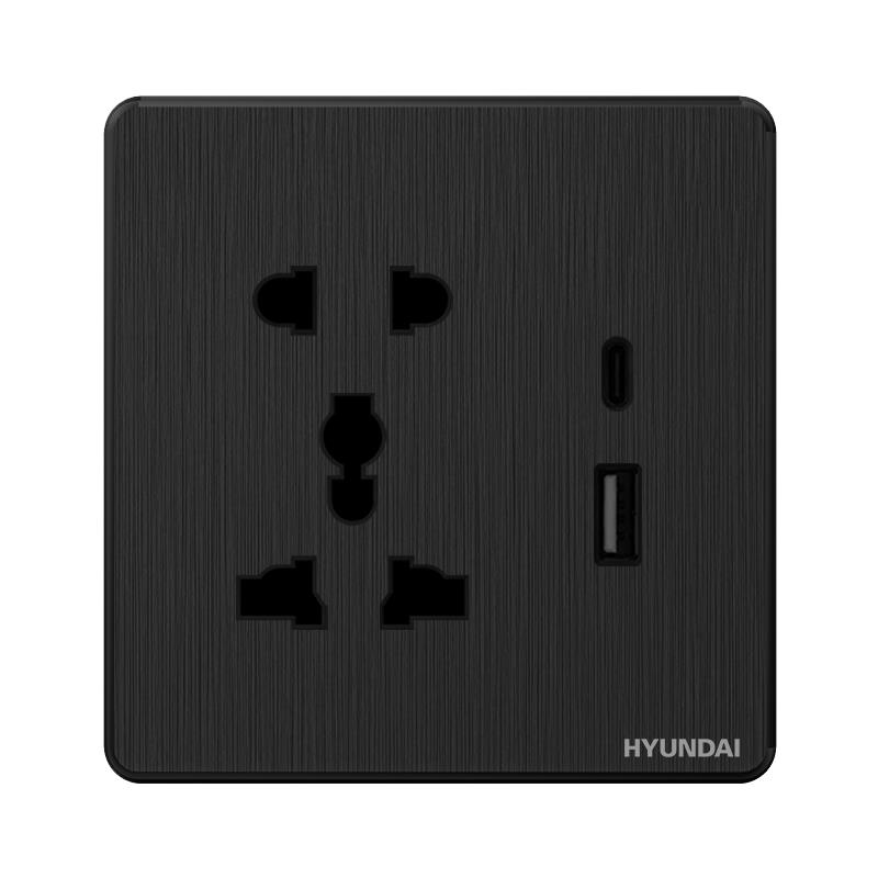 5 pin+15W USB+Type-C